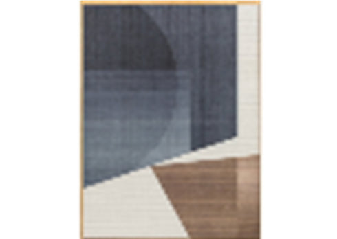 Wander, Canvas Print, H120xW90xD3,8cm, Zen Blue/Steel Blue